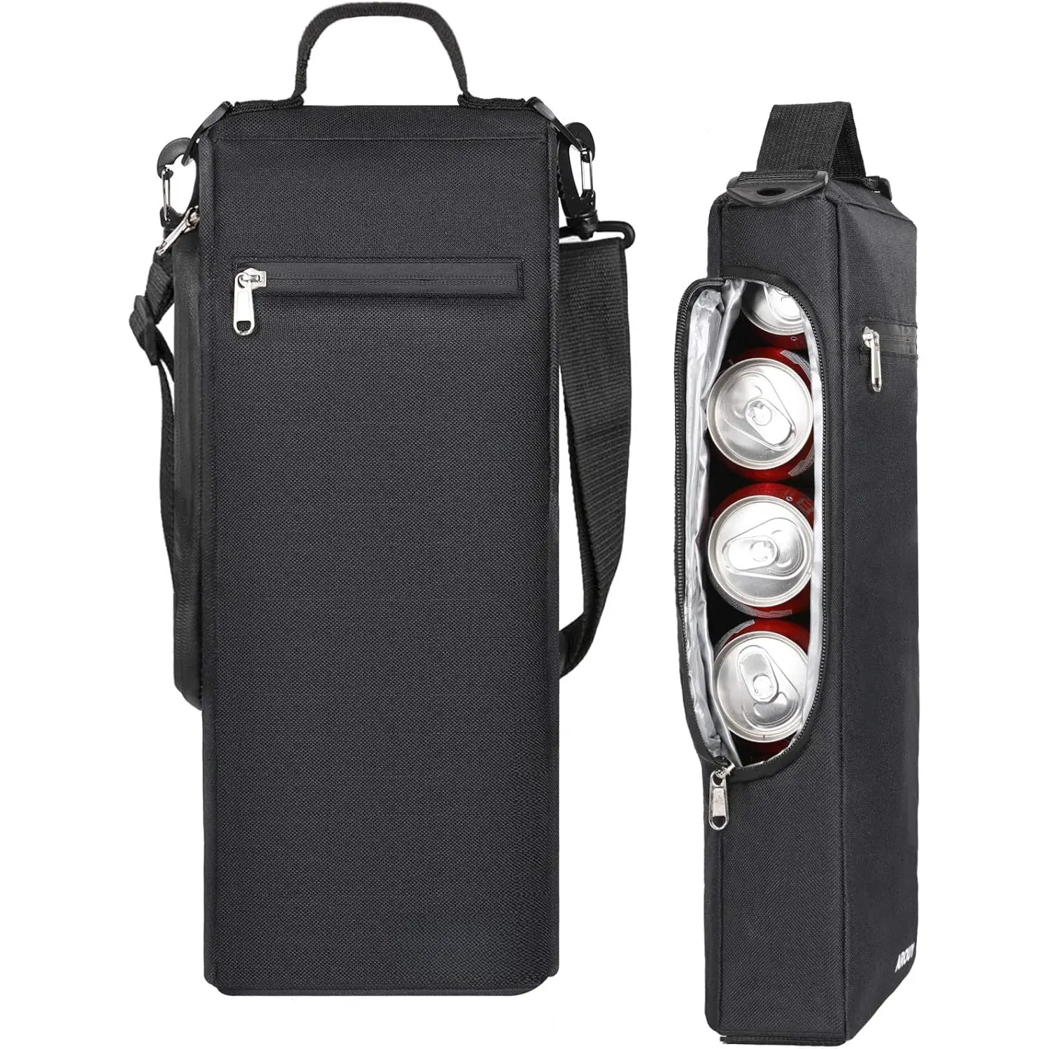 Golf Cooler Bag - Accessories for Men, Small Soft Insulated  Cooler Holds 6 Pack of Cans or Two  Bottles,  Bag