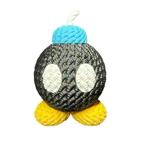 Bob-omb Crochet - Inspired 3D Printed Collectible