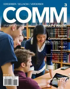 USED-COMM3 (with CourseMate, 1 term (6 months) Printed Access Card) (New, Engaging Titles from 4LTR Press) by Rudolph F. Verderber (Paperback)