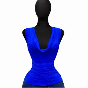 Crossed Back Blouse - Stylish Top for Women, Perfect for Casual Wear, Comfortable and Trendy Shirts