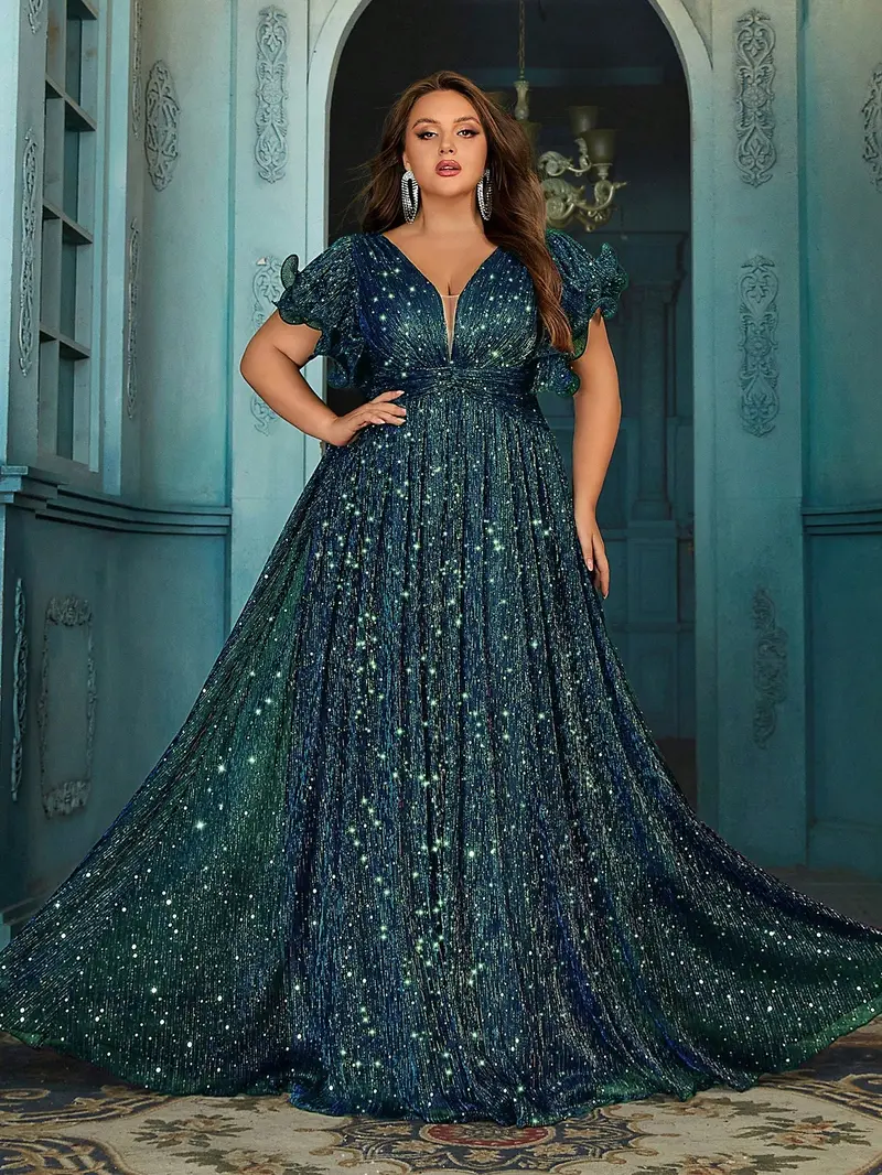 teal long dress - TikTok Shop teal long dress - TikTok Shop