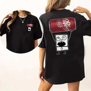 Doodlebob Dr.Pepper Soda T-shirt, Graphic Tee, Casual Womenswear