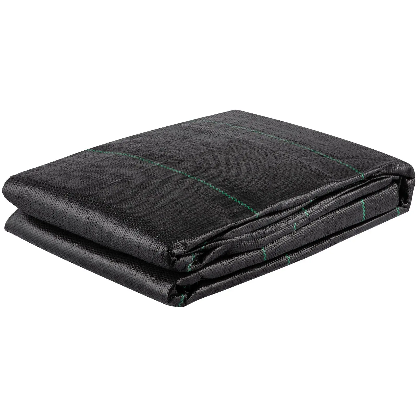 【Summerfinds】VEVOR Geotextile Fabric,  12.5 x 30 ft 3.5oz Woven PP Driveway Drain Cloth with 600lbs Tensile Strength, Heavy Duty Underlayment for Soil Stabilization, Landscaping, Weed Barrier, 12.5FT30FT-3.5OZ, Bla