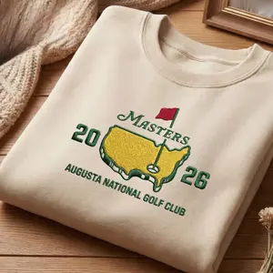 Masters Golf Shirt - Embroidered Unisex T-Shirt for Golfers, Masters Golf Tournament Shirt, Augusta Golf Shirt