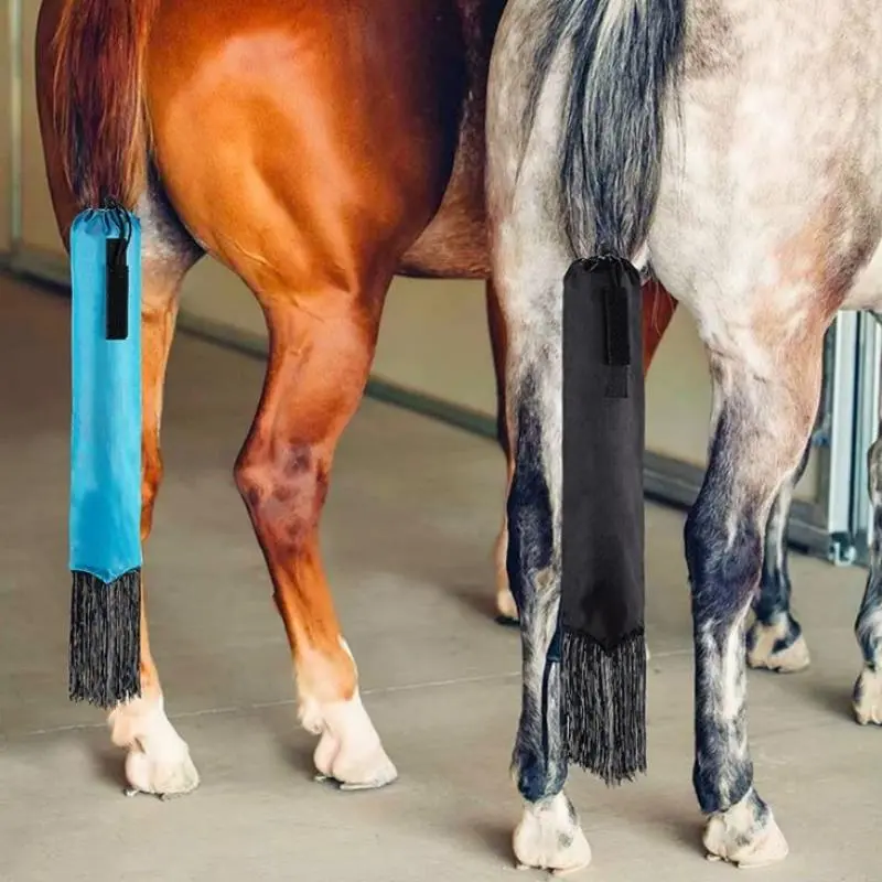 Horse Tail Cover, 1 Count Mosquitoes & Insects Proof Horse Tail Protector, Tail Maintenance, Equestrian Supplies for Indoor & Outdoor, Horse Care Supplies, Equine Supplies