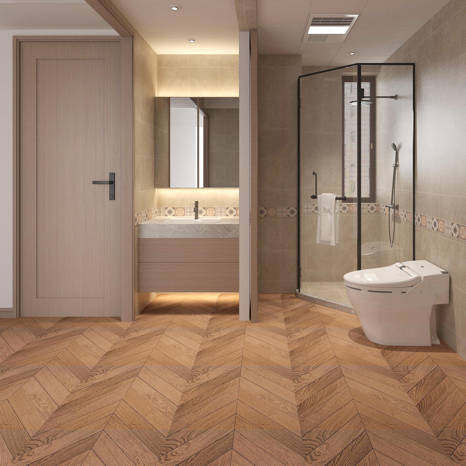 Art3d 30-Pack Self-Adhesive Peel and Stick Vinyl Flooring, Waterproof Maple Wood Grain Floor Tiles for Kitchen, Dining Room & Bedroom