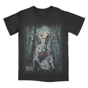 Spooky Easter Bunny Jesus Easter Comfort Colors Unisex T-shirt Gothic Alternative Fashion