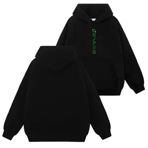 [Ace Shop] Roronoa Zoro Logo - One Piece #6 Hoodie T-Shirt Sweatshirt Retro Vintage Unisex Graphic 90s Cotton, Gift For Wibu, Anime Manga Y2K Streetwear