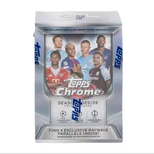 2025/26 Topps Chrome UEFA Club Competitions Soccer Blaster Box