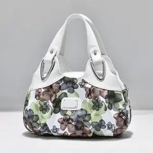 Fashion Design Popular Shoulder Bag with Floral Print and White Accents for Everyday Use Women Versatile Trendy Elevate Your Style