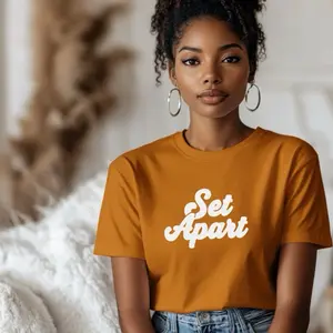 Set Apart Tee Womenswear Top Casual Shortsleeve
