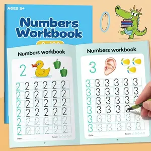 Writing Practice Book for Ages 3+, Dotted Line Design, Thick Paper Upgrade, Smooth Writing Experience, Ideal Learning Tool
