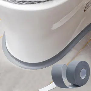 Caulk Strip, 1.5" x 10.5Ft Self Adhesive Caulk Tape, PVC  Sealing Tape for Bathroom Bathtub Kitchen Toilet Wall