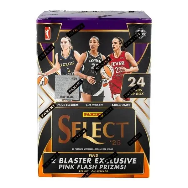 2025 Panini WNBA Select Trading Cards Blaster Box