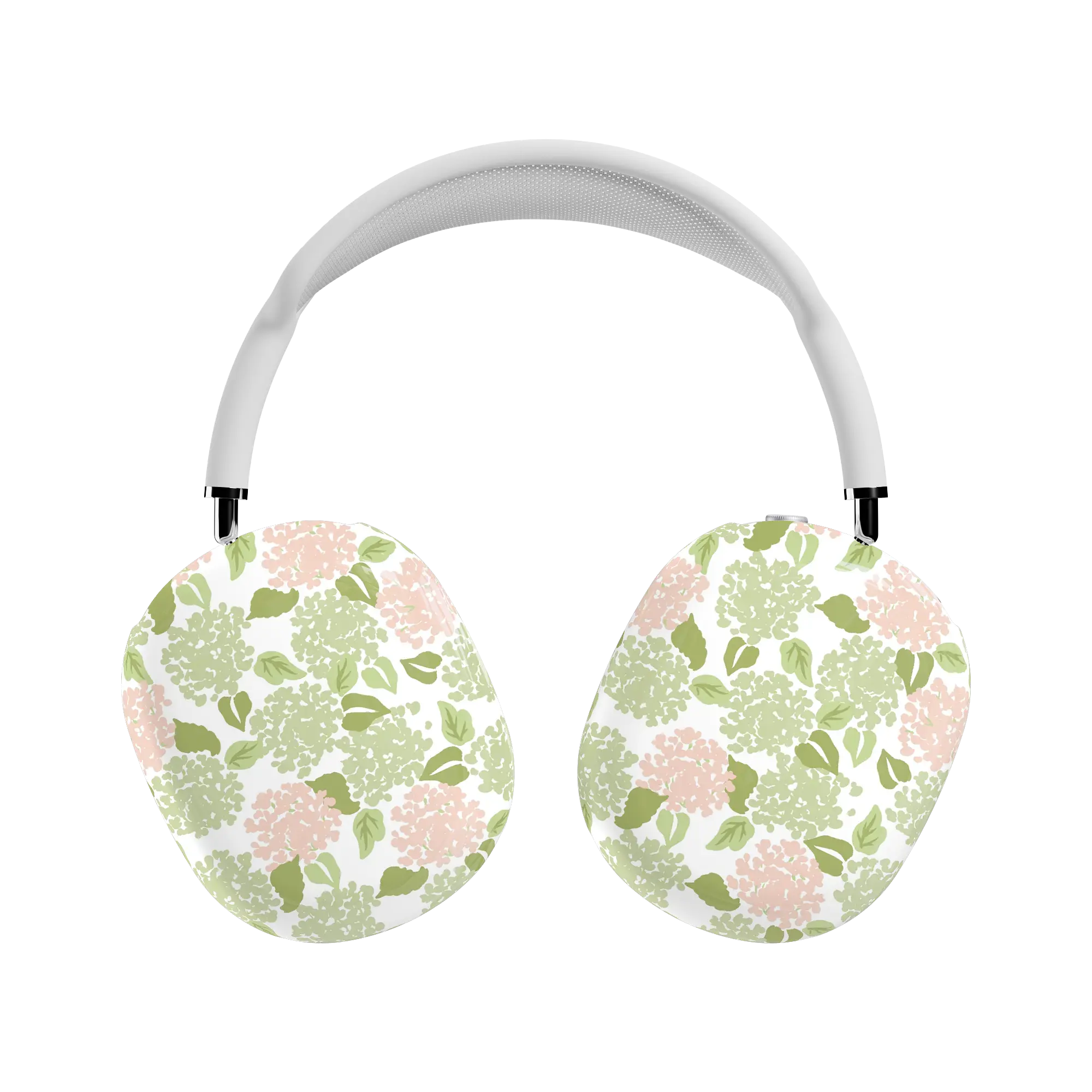 Casely AirPods Max Case | Snap-On Hard Shell Covers | Hydrangea Haze | Floral Garden
