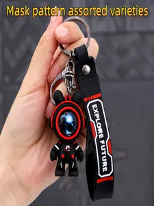 Astronaut Keychain, Creative and Personalized Travel Pendant, Starry Sky Rabbit Bag Charm, Bunny Keychain, Super Cool Car Keychain, Car Key Ring, Handsome Design, Keychain Collectibles