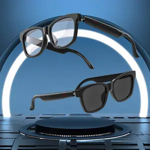 Smart Glasses, 1 Count Wireless Headphone Smart Glasses with Accessories, Eye Glasses Camera, Fashion Smart Sunglasses for Women & Men, BT Glasses with Mic, Summer Outing Essentials, Electronic Gadgets, Gifts for Boyfriend