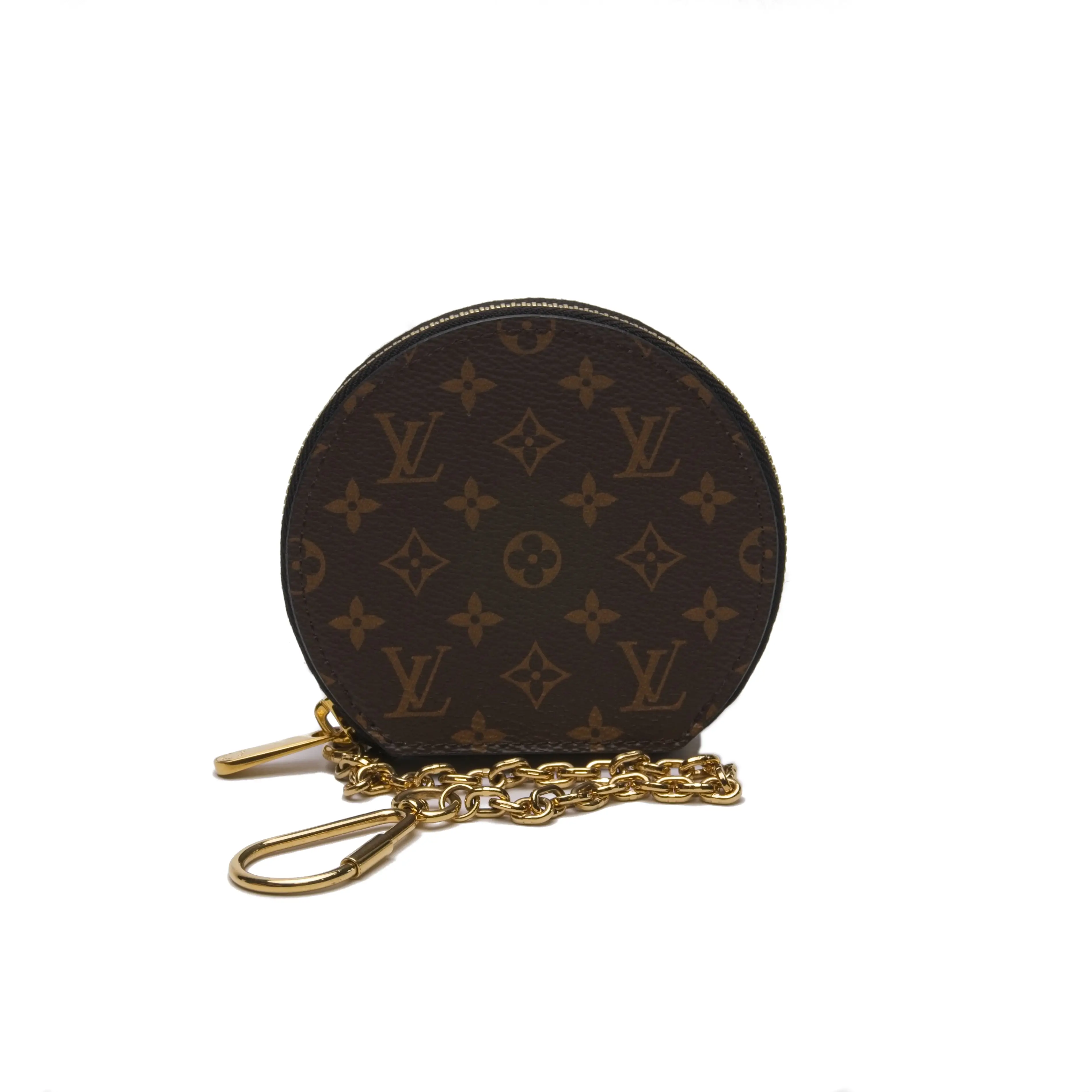 Pre-owned Louis Vuitton Canvas clutches & wristlets Monogram Micro Boite Chapo Coin Purse