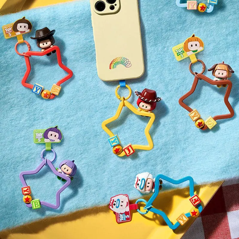 YOYO x Toy Story 5 Mystery Phone Charm Blind Box, For All Guys & Girls, Trendy Mini Figure Bag Keychain, Viral Unboxing Collectible, Thoughtful Christmas Anniversary Gift