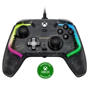 GAMESIR Kaleid Wired Game Controller, Game Controller with Hall Effect Joysticks/Hall Trigger, RGB Light Controller for Xbox Series X|S, Xbox One, Windows 10/11, Steam, Premium Gaming Controllers,