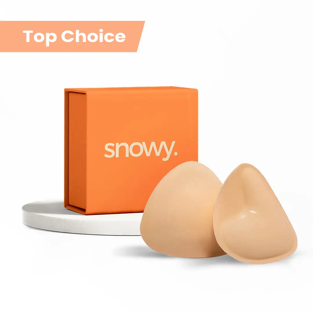 SNOWY Sticky Inserts - Instant Lift & Boost, Washable & Reusable, Outfit Enhance...