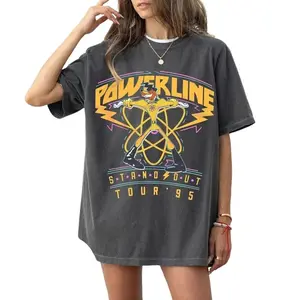 Retro Goofy Movie Comfort Colors Shirt, Goofy Powerline Stand Out Tour 95 Shirt, Max Goofy Roxanne Powerline Shirt