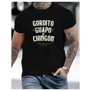 Summer t Shirts Chubby, Handsome and Awesome - Funny Mexican T-Shirt
