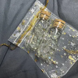 Angel Aura Clear Quartz Crystal Bottle