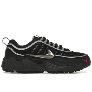 Nike Men's Air Zoom Spiridon Black Metallic Silver, from StockX