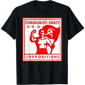 USA Vintage Communist Party Opposition Communism T-Shirt