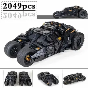 New 2049 items of tank, Dark Knight, Batman compatible model 76240, building toy, brick set, toy, children's gift