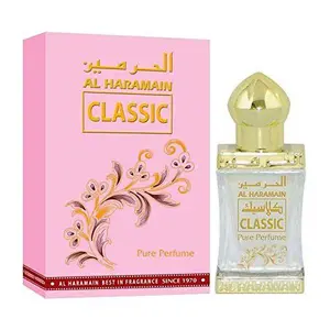 Unisex Oriental Classic Perfume Oil, 12ml(0.4 oz), Slightly Woody Rare Sensory Fragrance for Men by Al Haramain