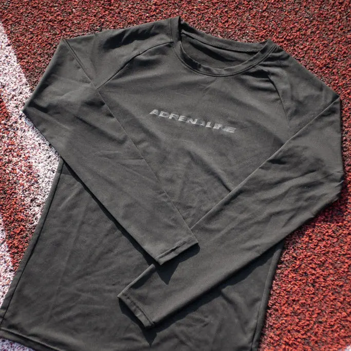 Adrenaline Blackout Long-Sleeve Compression