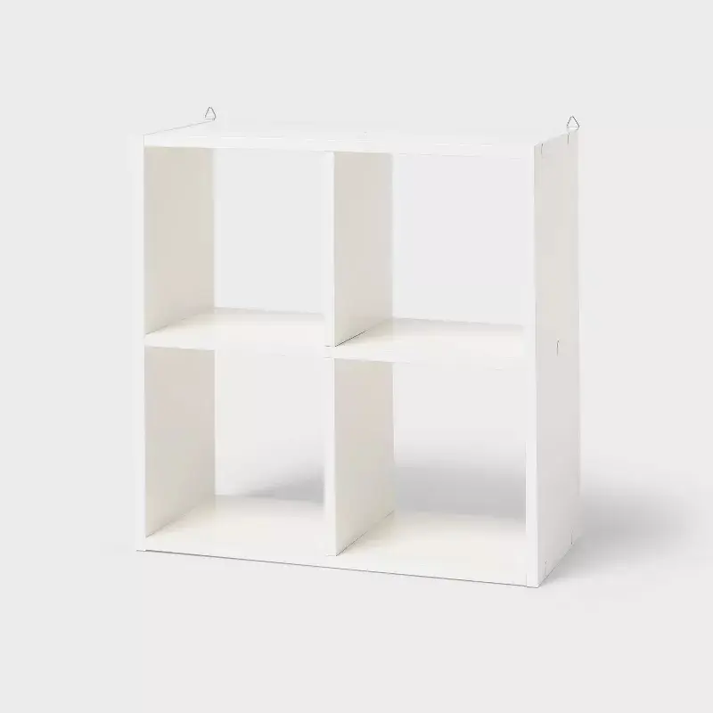 6" 4 Cube Mini Organizer White - Brightroom™ 6" 4 Cube Mini Organizer White - Brightroom™