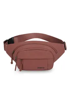 Lightweight Multi-Pocket Fanny Pack for Women Men, Sporty Crossbody Chest Bag, Solid Color Versatile Waist Pack for Commuting Cycling Travel, Travel Essentials, Zipper Belt Bag, Casual Bum Bag, Waist Bags