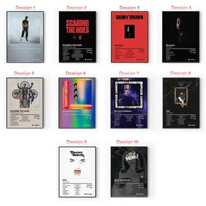 [Sale Up To 40%] [Unframe] Danny Brown Album Posters, Experimental Hip Hop Wall Art, Alternative Rap Aesthetic Decor, Modern Album Cover Artwork, Music Room Decor, Gift for Fans