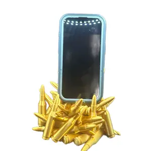 Bullet Phone Stand with hideaway for cord.
