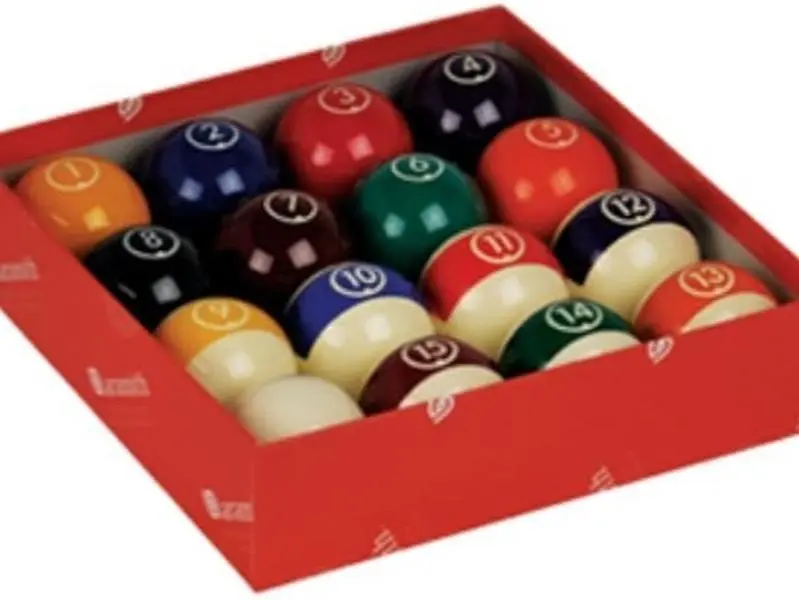Aramith Continental 2 1/4" Billiard Regulation Pool Ball Set/16 Balls