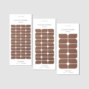 Cloth & Paper Filleted Espresso Sticker Set for Planners, Calendars, & Notebooks
