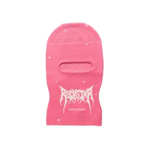 Porsha Hot Pink Rhinestone Ski Mask Porsha Hot Pink Rhinestone Ski Mask