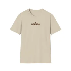 Funny Peepee Poopoo Tee Set, Unisex Softstyle T-Shirt, Hilarious Matching Shirts, Novelty Gift, Graphic Tees for Couples, Men's Women's Tops,Peepee Poopoo Matching Tee Set
