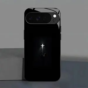 devout cross pattern design suitable for Google Pixel 10/Pixel 10 Pro/Pixel 10 Pro XL Hard Case glass texture Simple design new styles Phone Case