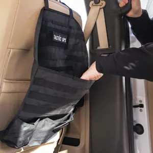Car Seat Back Tactical Storage Organizer (Black)