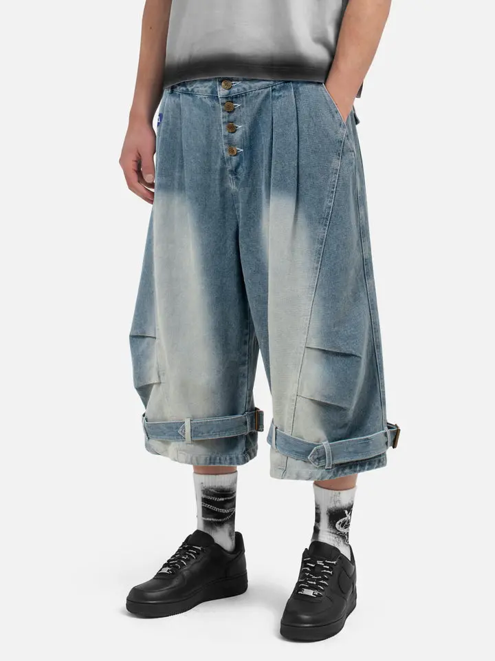 Aelfric Eden Pleated Strap Longline Jorts