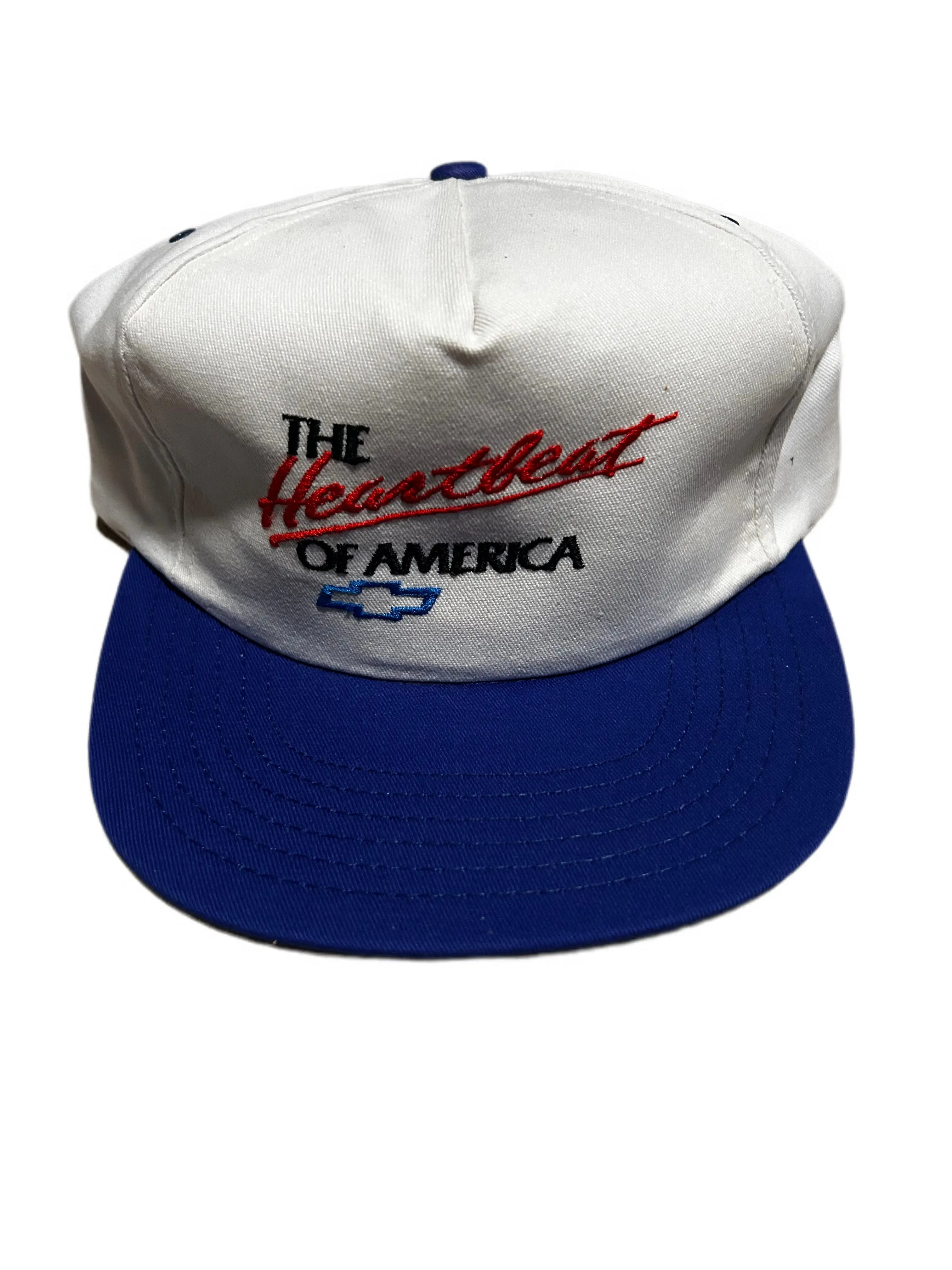 Vintage 1990 Chevrolet “Heartbeat of America” Snapback
