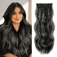 20inch-Black mix Gray