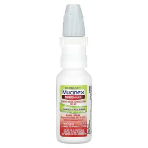 Mucinex Sinus-Max, Severe Nasal Congestion Relief, 0.75 fl oz (22 ml)