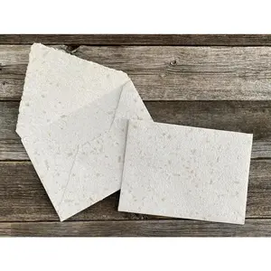 Handmade Junk Mail Deckle Edge Envelopes