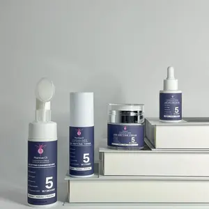Pharmae C5 Age Defying Collection - Five-in-One Skincare Solutions for Aging Signs with Medical-Grade Ingredients - Serum vitamin c hyaluronic acid niacinamide,vitamin E,collagen .
