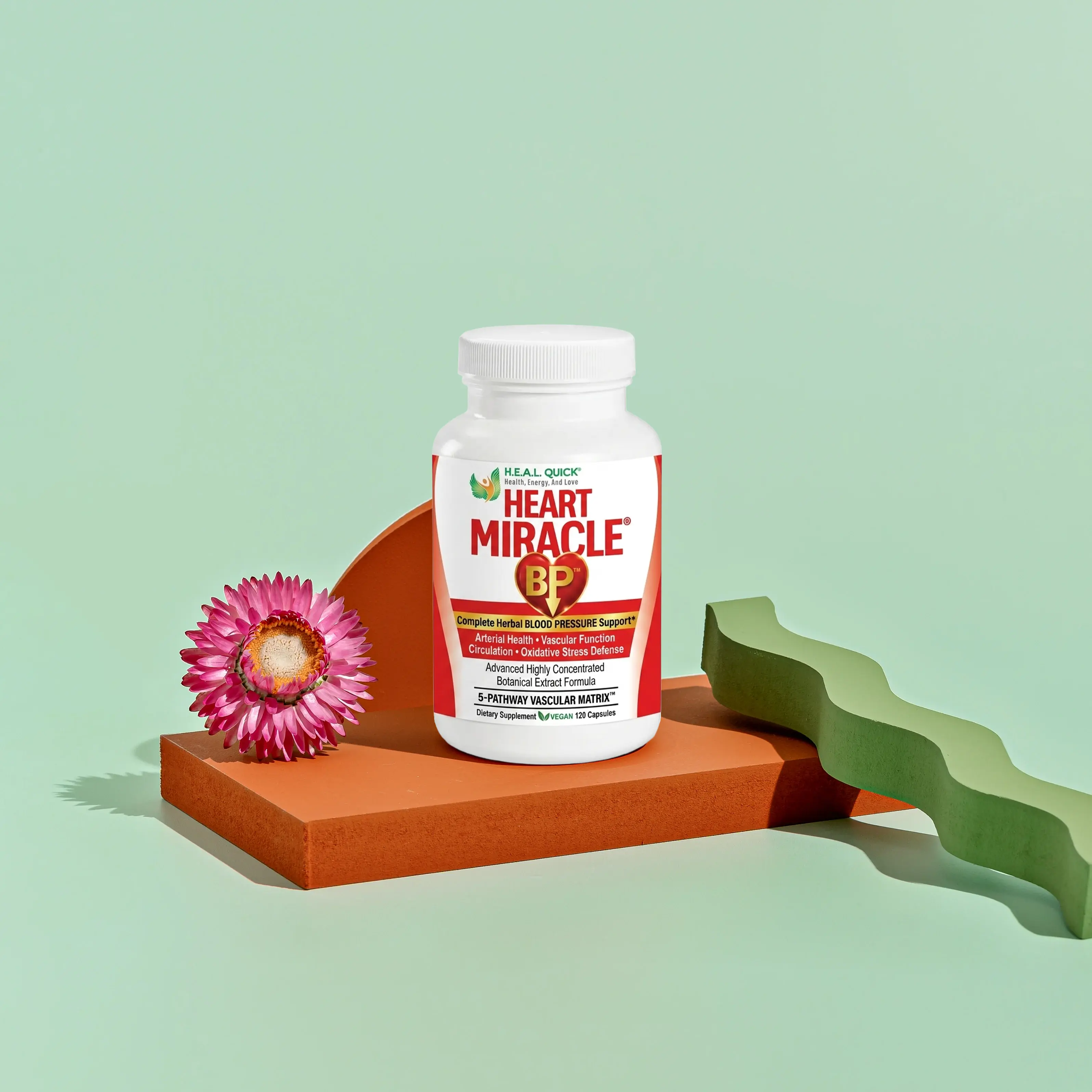 Heart Miracle BP Natural Health Dietary Wellness Supplement, Sohochic Formula